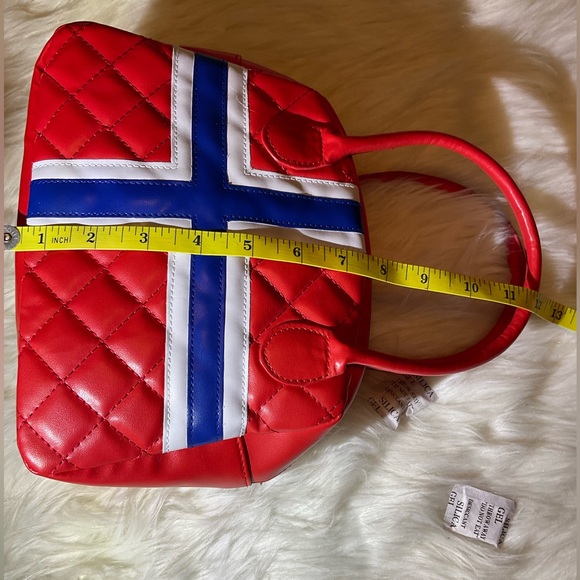 ๐ณ๐ด๐ณ๐ด๐ณ๐ด๐ณ๐ด Norwegian flag quilted bag - Picture 8 of 9